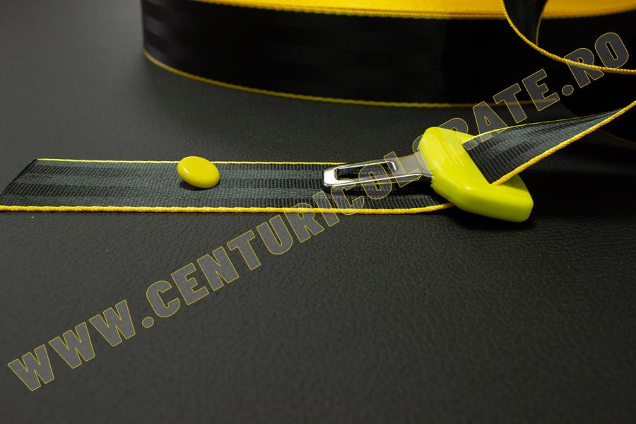 Centura siguranta negru galben Mazda 2